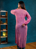 Nakhrili Long Kurta Dusty Pink