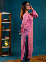 Nakhrili Long Kurta Dusty Pink