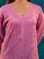 Nakhrili Long Kurta Dusty Pink