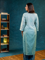 Nakhrili Long Shaded Kurta Teal