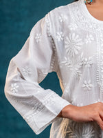 Nakhrili Long White Kurta