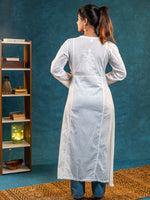 Nakhrili Long Gown White