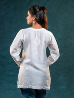 Nakhrili Short Plain White Kurta
