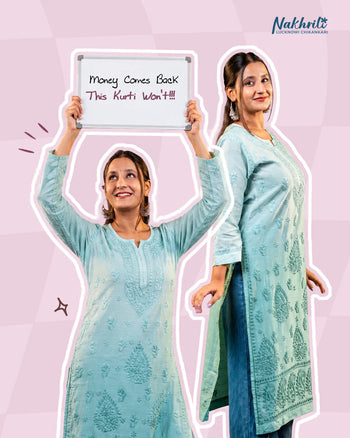 Salary comes back every month.This kurti might not. 🌸